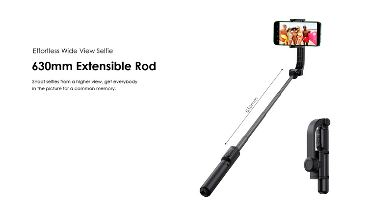 مونوپاد گیمبال هوشمند اورایمو مدلOraimo Smart Gimbal Stabilizer – Model OV-GHS1