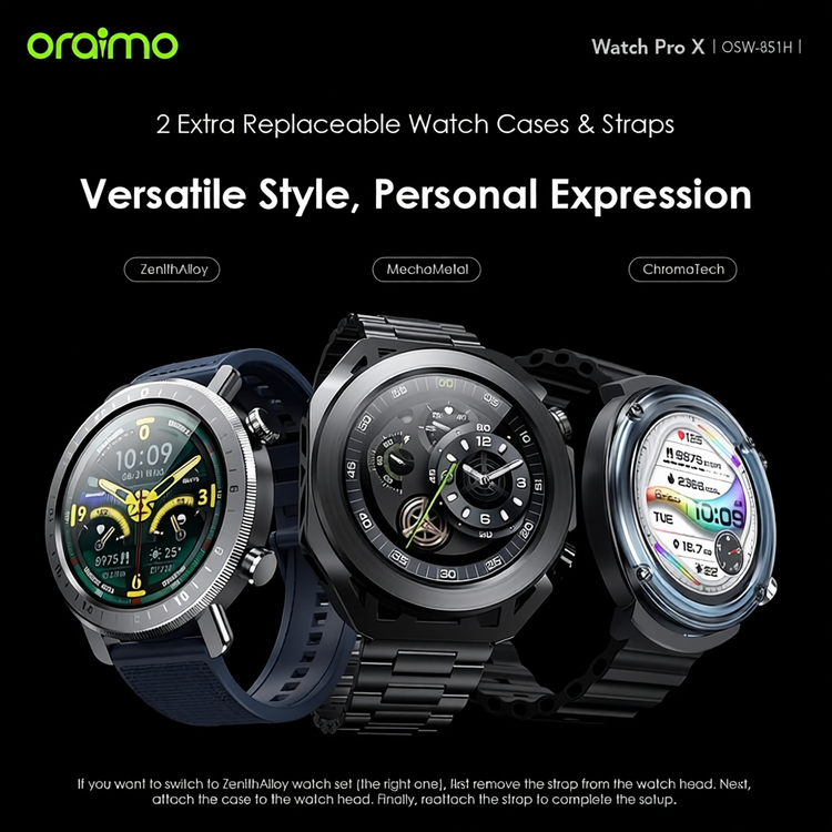 ساعت هوشمند اورایمو مدل Oraimo Watch Pro X (OSW-810)