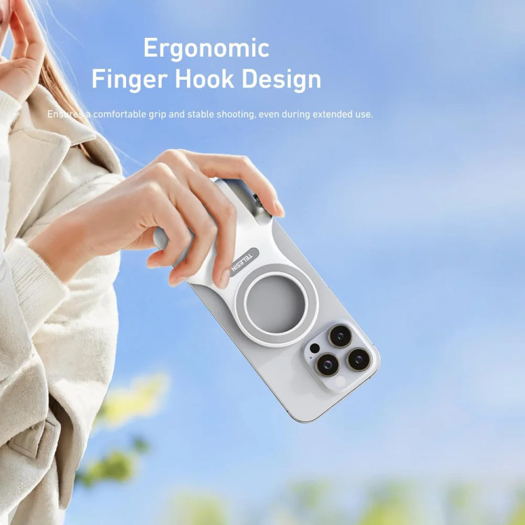 شاتر عکاسی بلوتوثی تلسین مدل Fun shot Magnetic Grip 2